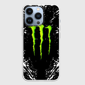 Чехол для iPhone 13 Pro с принтом MONSTER ENERGY в Кировске,  |  | Тематика изображения на принте: black monster | bmx | claw | cybersport | energy | monster | monster energy | moto | motocross | race | sport | киберспорт | когти | монстер энерджи | монстр | мото | мотокросс | ралли | скейтбординг | спорт | энергия