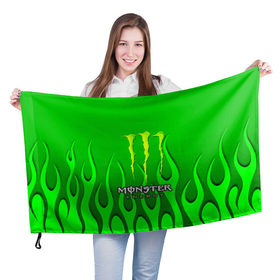 Флаг 3D с принтом MONSTER ENERGY в Кировске, 100% полиэстер | плотность ткани — 95 г/м2, размер — 67 х 109 см. Принт наносится с одной стороны | energy | honda | mercedes | monster energy | porsche | racing | sport | toyota | автомобил | автомобильные | марка | машины | митсубиси | монстр | монстр энерджи | порше | спорт | тесла | тойота | хонда