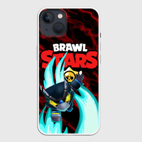 Чехол для iPhone 13 с принтом BRAWL STARS MECHA CROW. в Кировске,  |  | 8 bit | brawl stars | coach mike | crow | leon shark | leon unicorn | max | mr.p | sally leon | sandy | shark | sprout | werewolf leon | берли | бравл старс | ворон | макс | оборотень | спроут | сэнди