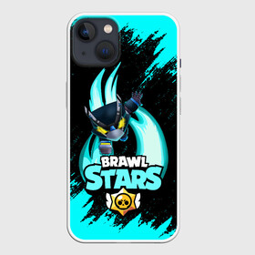 Чехол для iPhone 13 с принтом Brawl stars mecha crow. в Кировске,  |  | bibi | brawl stars | coach mike | leon | leon shark | mecha crow | mr.p | sally leon | sandy | sprout | unicorn | virus 8 bit | биби | бравл старс | вирус 8 бит | леон | оборотень | спроут | сэли леон