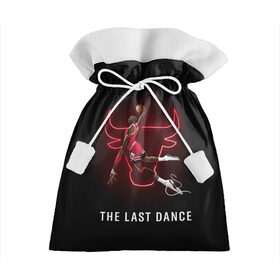 Подарочный 3D мешок с принтом The Last Dance в Кировске, 100% полиэстер | Размер: 29*39 см | Тематика изображения на принте: air | ball | basket | basketball | bulls | chicago | dance | jordan | jordans | jumpman | last | nba | sport | баскетбол | джордан | майкл | мяч | нба | последний | спорт | танец