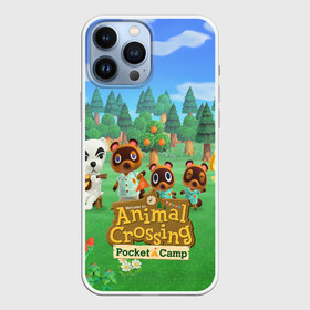 Чехол для iPhone 13 Pro Max с принтом ANIMAL CROSSING в Кировске,  |  | animal crossing:new horizons | game | nintendo | анимал кроссинг | животные | звери | игра | нинтендо | пересечение животных