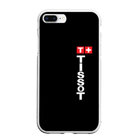 Чехол для iPhone 7Plus/8 Plus матовый с принтом Tissot в Кировске, Силикон | Область печати: задняя сторона чехла, без боковых панелей | tissot | бренд | часы | шарль фелисьеном тиссо | швейцария | швейцарские часы