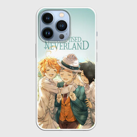 Чехол для iPhone 13 Pro с принтом The Promised Neverland в Кировске,  |  | Тематика изображения на принте: anime | emma | mango | the promised neverland | yakusoku no neverland | аниме | манга | обещанная страна грёз | обещанный неверленд