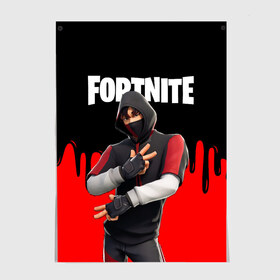 Постер с принтом FORTNITE x IKONIK в Кировске, 100% бумага
 | бумага, плотность 150 мг. Матовая, но за счет высокого коэффициента гладкости имеет небольшой блеск и дает на свету блики, но в отличии от глянцевой бумаги не покрыта лаком | deadmau5 | fortnite | fortnite 2 | fortnite x маршмелло | ikonik | marshmello | ninja | ninja streamer | raven | travis scott | ворон | иконик | ниндзя | пили | рейвен | трэвис скотт | фортнайт