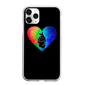 Чехол силиконовый для Apple iPhone 11 Pro матовый NEW с принтом Сердечко в Кировске, Силикон |  | Тематика изображения на принте: bts | rm | бойбенд | бтс | ви | джонгук | корейское сердечко | любовь | музыка | сердце | сюги | чимин | чин
