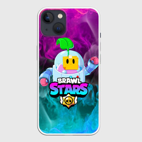 Чехол для iPhone 13 с принтом BRAWL STARS SPROUT в Кировске,  |  | bibi | brawl stars | coach mike | crow | gale | leon | leon shark | max | mecha crow | mortis | mr.p | phoenix | sally leon | sandy | spike | sprout | tara | unicorn | virus 8 bit | werewolf | ворон | оборотень