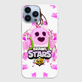 Чехол для iPhone 13 Pro Max с принтом Sakura Spike Brawl Stars в Кировске,  |  | Тематика изображения на принте: brawl | brawl stars | sakura spike | spike | бравл | бравл кактус | бравл старс | кактус | сакура спайк | спайк | спайк бравл старс