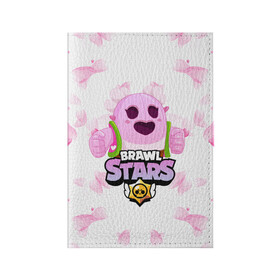 Обложка для паспорта матовая кожа с принтом Sakura Spike Brawl Stars в Кировске, натуральная матовая кожа | размер 19,3 х 13,7 см; прозрачные пластиковые крепления | brawl | brawl stars | sakura spike | spike | бравл | бравл кактус | бравл старс | кактус | сакура спайк | спайк | спайк бравл старс