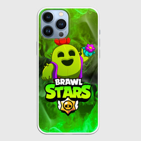 Чехол для iPhone 13 Pro Max с принтом BRAWL STARS SPIKE в Кировске,  |  | bibi | brawl stars | coach mike | crow | gale | leon | leon shark | max | mecha crow | mortis | mr.p | phoenix | sally leon | sandy | spike | sprout | tara | unicorn | virus 8 bit | werewolf | ворон | оборотень