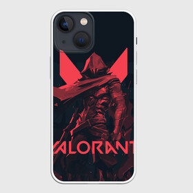 Чехол для iPhone 13 mini с принтом VALORANT OMEN в Кировске,  |  | omen | riot games | valorant | валорант | омэн