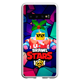 Чехол для Samsung Galaxy S10 с принтом BRAWL STARS (NEW SPROUT) [12] в Кировске, Силикон | Область печати: задняя сторона чехла, без боковых панелей | Тематика изображения на принте: 8 bit | android | brawl | brawl stars | clash | clash royale | game | leon | royale | sprout | stars | андроид | игра | кольт | леон | мобильные игры | спраут