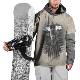 Накидка на куртку 3D с принтом Beetlejuice в Кировске, 100% полиэстер |  | Тематика изображения на принте: beetlejuice | vdpartat | битлджус | майкл китон | ужасы