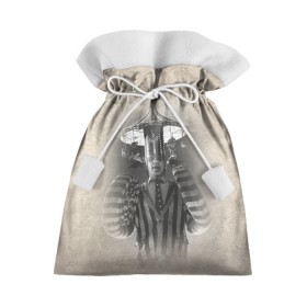Подарочный 3D мешок с принтом Beetlejuice в Кировске, 100% полиэстер | Размер: 29*39 см | Тематика изображения на принте: beetlejuice | vdpartat | битлджус | майкл китон | ужасы