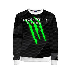 Детский свитшот 3D с принтом MONSTER ENERGY (Z) в Кировске, 100% полиэстер | свободная посадка, прямой крой, мягкая тканевая резинка на рукавах и понизу свитшота | black monster | bmx | claw | cybersport | energy | monster | monster energy | moto | motocross | race | sport | киберспорт | когти | монстер энерджи | монстр | мото | мотокросс | ралли | скейтбординг | спорт | то | энергия