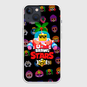 Чехол для iPhone 13 с принтом BRAWL STARS (NEW SPROUT) [14] в Кировске,  |  | 8 bit | android | brawl | brawl stars | clash | clash royale | game | leon | royale | sprout | stars | андроид | игра | кольт | леон | мобильные игры | спраут