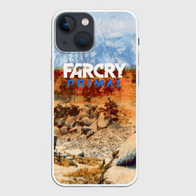 Чехол для iPhone 13 mini с принтом FARCRY:PRIMAL в Кировске,  |  | far cry | farcry | game | ubisof | выживание | джунгли | игры | остров | фар край