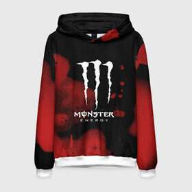 Мужская толстовка 3D с принтом MONSTER ENERGY в Кировске, 100% полиэстер | двухслойный капюшон со шнурком для регулировки, мягкие манжеты на рукавах и по низу толстовки, спереди карман-кенгуру с мягким внутренним слоем. | energy | honda | mercedes | monster energy | porsche | racing | sport | toyota | автомобил | автомобильные | марка | машины | митсубиси | монстр | монстр энерджи | порше | спорт | тесла | тойота | хонда