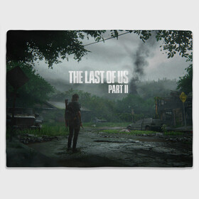 Плед 3D с принтом The last of Us 2 в Кировске, 100% полиэстер | закругленные углы, все края обработаны. Ткань не мнется и не растягивается | dog | game | last of us | survival | the last of us | the last of us 2 | tlou | выживание | игра | последний из нас