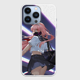 Чехол для iPhone 13 Pro с принтом ЛЮБИМАЯ В МАСКЕ в Кировске,  |  | 02 | anime | darling in the franxx | hiro | manga | zero two | аниме | коронавирус | любимый во франксе | манга | маска | милый во франксе | ноль два | хиро