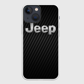 Чехол для iPhone 13 mini с принтом Jeep Carbone | Джип Карбон (Z) в Кировске,  |  | 4на4 | auto | baja | jeep | offroad | trofi | авто | автомобиль | ам | баха | бездорожье | внедорожник | джип | джипинг | джиппинг | машина | машины | оффроад | полный привод