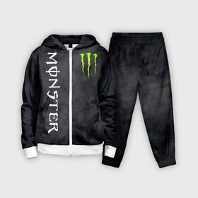 Детский костюм 3D с принтом MONSTER ENERGY в Кировске,  |  | black monster | bmx | claw | cybersport | energy | monster | monster energy | moto | motocross | race | sport | киберспорт | когти | монстер энерджи | монстр | мото | мотокросс | ралли | скейтбординг | спорт | энергия