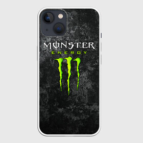 Чехол для iPhone 13 с принтом MONSTER ENERGY в Кировске,  |  | Тематика изображения на принте: black monster | bmx | claw | cybersport | energy | monster | monster energy | moto | motocross | race | sport | киберспорт | когти | монстер энерджи | монстр | мото | мотокросс | ралли | скейтбординг | спорт | энергия