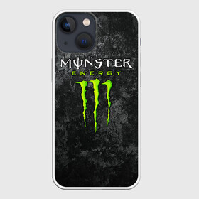 Чехол для iPhone 13 mini с принтом MONSTER ENERGY в Кировске,  |  | black monster | bmx | claw | cybersport | energy | monster | monster energy | moto | motocross | race | sport | киберспорт | когти | монстер энерджи | монстр | мото | мотокросс | ралли | скейтбординг | спорт | энергия