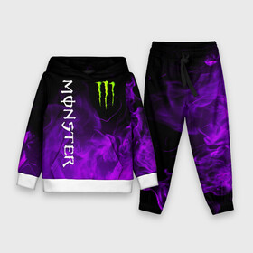 Детский костюм 3D (с толстовкой) с принтом MONSTER ENERGY в Кировске,  |  | black monster | bmx | claw | cybersport | energy | monster | monster energy | moto | motocross | race | sport | киберспорт | когти | монстер энерджи | монстр | мото | мотокросс | ралли | скейтбординг | спорт | энергия