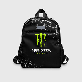 Детский рюкзак 3D с принтом MONSTER ENERGY в Кировске, 100% полиэстер | лямки с регулируемой длиной, сверху петелька, чтобы рюкзак можно было повесить на вешалку. Основное отделение закрывается на молнию, как и внешний карман. Внутри дополнительный карман. По бокам два дополнительных кармашка | black monster | bmx | claw | cybersport | energy | monster | monster energy | moto | motocross | race | sport | киберспорт | когти | монстер энерджи | монстр | мото | мотокросс | ралли | скейтбординг | спорт | энергия