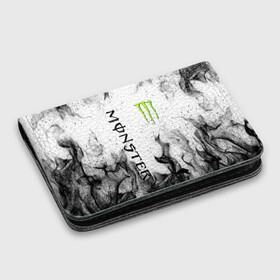 Картхолдер с принтом с принтом MONSTER ENERGY в Кировске, натуральная матовая кожа | размер 7,3 х 10 см; кардхолдер имеет 4 кармана для карт; | black monster | bmx | claw | cybersport | energy | monster | monster energy | moto | motocross | race | sport | киберспорт | когти | монстер энерджи | монстр | мото | мотокросс | ралли | скейтбординг | спорт | энергия