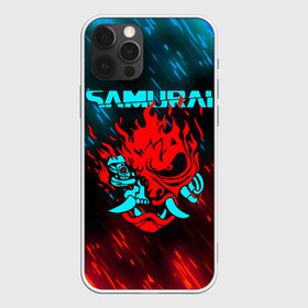 Чехол для iPhone 12 Pro Max с принтом CYBERPUNK 2077 SAMURAI в Кировске, Силикон |  | cd project red | cyberpunk 2077 | demon | keanu reeves | samurai | smile | демон | киану ривз | киберпанк 2077 | самураи | смайл