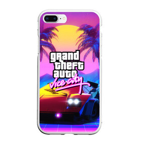 Чехол для iPhone 7Plus/8 Plus матовый с принтом GTA 2020 в Кировске, Силикон | Область печати: задняя сторона чехла, без боковых панелей | Тематика изображения на принте: grand theft auto 2 | grand theft auto 3 | grand theft auto v | grand theft auto: san andreas | grand theft auto: vice city | gta 1 | gta 2 | gta 3 | gta 4 | gta 5 | gta online | gta v | город | игры