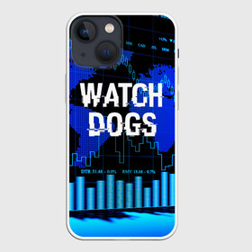 Чехол для iPhone 13 mini с принтом Watch Dogs в Кировске,  |  | ded sec | game | name | ubisoft | watch dogs | watch dogs 2 | watch dogs legion | город | девушка | дрон | игры | имена | компьютеры | пистолет | телефон | технологии | хакер | юби