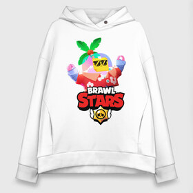 Женское худи Oversize хлопок с принтом BRAWL STARS TROPICAL SPROUT в Кировске, френч-терри — 70% хлопок, 30% полиэстер. Мягкий теплый начес внутри —100% хлопок | боковые карманы, эластичные манжеты и нижняя кромка, капюшон на магнитной кнопке | brawl stars | crow | gale | leon | leon shark | max | mr.p | sally leon | shark | sprout | tara | tropical sprout | virus 8 bit | werewolf leon | акула | берли | бравл старс | ворон | макс | оборотень