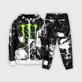 Детский костюм 3D с принтом MONSTER ENERGY в Кировске,  |  | black monster | bmx | claw | cybersport | energy | monster | monster energy | moto | motocross | race | sport | киберспорт | когти | монстер энерджи | монстр | мото | мотокросс | ралли | скейтбординг | спорт | энергия