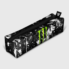 Пенал 3D с принтом MONSTER ENERGY в Кировске, 100% полиэстер | плотная ткань, застежка на молнии | black monster | bmx | claw | cybersport | energy | monster | monster energy | moto | motocross | race | sport | киберспорт | когти | монстер энерджи | монстр | мото | мотокросс | ралли | скейтбординг | спорт | энергия