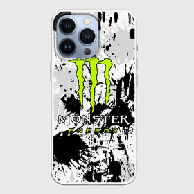 Чехол для iPhone 13 Pro с принтом MONSTER ENERGY в Кировске,  |  | Тематика изображения на принте: black monster | bmx | claw | cybersport | energy | monster | monster energy | moto | motocross | race | sport | киберспорт | когти | монстер энерджи | монстр | мото | мотокросс | ралли | скейтбординг | спорт | энергия