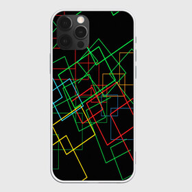 Чехол для iPhone 12 Pro Max с принтом BACKGROUND NEON в Кировске, Силикон |  | abstraction | geometry | optic | optical | pattern | visual | абстракция | геометрия | линии | оптические | оптический узор | полосы | психоделика | разводы | текстуры | узор | узоры | фрактал