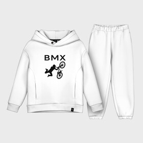 Детский костюм хлопок Oversize с принтом Велоспорт BMX (Z) в Кировске,  |  | bicycle | bicyclist | bike | biker | bmx | cycle | rider | байкер | бмх | вело | велогонщик | велосепедист | велосипед | гонщик