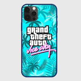 Чехол для iPhone 12 Pro с принтом GTA VICE CITY в Кировске, силикон | область печати: задняя сторона чехла, без боковых панелей | grand theft auto | grove street | grove street 4 life | gta | gta 4 | gta 5 | gta sa | gta v | samp | san andreas | грув стрит | игры | самп | сан андреас