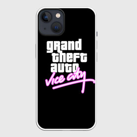 Чехол для iPhone 13 с принтом GTA VICE CITY | ГТА ВАЙ СИТИ в Кировске,  |  | grand theft auto | grove street | grove street 4 life | gta | gta 4 | gta 5 | gta sa | gta v | samp | san andreas | грув стрит | игры | самп | сан андреас