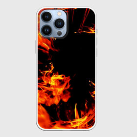 Чехол для iPhone 13 Pro Max с принтом ОГОНЬ | FIRE в Кировске,  |  | Тематика изображения на принте: abstract | bright | fire | flame | geometry | geometry stripes | grunge | heat | light | texture | wildfire | абстракция | брызги | геометрические полосы | геометрия | гранж | искры | краски | огненный | огонь | пламя | пожар | текстура