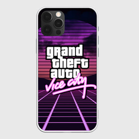 Чехол для iPhone 12 Pro с принтом GTA VICE CITY в Кировске, силикон | область печати: задняя сторона чехла, без боковых панелей | grand theft auto | grove street | grove street 4 life | gta | gta 4 | gta 5 | gta sa | gta v | gta vice city | neon | samp | san andreas | vice city | грув стрит | игры | неон | самп | сан андреас