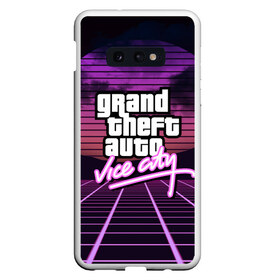 Чехол для Samsung S10E с принтом GTA VICE CITY в Кировске, Силикон | Область печати: задняя сторона чехла, без боковых панелей | Тематика изображения на принте: grand theft auto | grove street | grove street 4 life | gta | gta 4 | gta 5 | gta sa | gta v | gta vice city | neon | samp | san andreas | vice city | грув стрит | игры | неон | самп | сан андреас