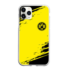 Чехол для iPhone 11 Pro Max матовый с принтом BORUSSIA в Кировске, Силикон |  | borussia | fc | football | football club | sport | боруссия | спорт | спортивные | униформа | фк | футбол | футбольный клуб