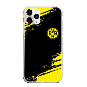 Чехол для iPhone 11 Pro Max матовый с принтом BORUSSIA в Кировске, Силикон |  | borussia | fc | football | football club | sport | боруссия | спорт | спортивные | униформа | фк | футбол | футбольный клуб