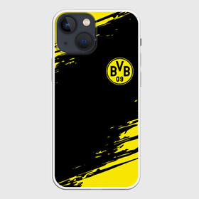 Чехол для iPhone 13 mini с принтом BORUSSIA в Кировске,  |  | borussia | fc | football | football club | sport | боруссия | спорт | спортивные | униформа | фк | футбол | футбольный клуб