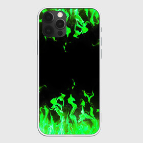 Чехол для iPhone 12 Pro Max с принтом GREEN FIRE ОГОНЬ в Кировске, Силикон |  | Тематика изображения на принте: abstraction | bright | fire | geometry | hexagon | light | neon | paints | stripes | texture | triangle | абстракция | брызги | геометрия | искры | краски | неон | неоновый | огонь | соты | текстура