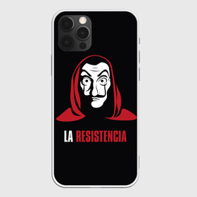 Чехол для iPhone 12 Pro с принтом БУМАЖНЫЙ ДОМ / LA CASA DE PAPEL в Кировске, силикон | область печати: задняя сторона чехла, без боковых панелей | la casa de papel | netflix | банда | бумажный дом | дф сфыф ву зфзуд | испанский | криминал | ла каса де папель | мафия | надпись | профессор | сопротивление